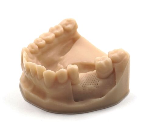 Фотополимерная смола HARZ Labs Dental Model Beige, бежевый (1 кг)