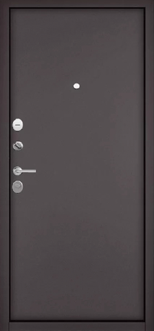 Дверь входная Мастино (Бульдорс) Фэмили Эко ММ Стил, 2 замка, 1,4 мм металл, (шоколад букле+шоколад букле) #3