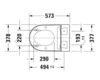 Duravit SensoWash® Starck 612000000000000 Сиденье для унитаза с функцией биде, Duravit, SensoWash® Starck, ширина, мм-378, глубина, мм-574, тип шарниров-с плавным опусканием, материал сиденья-дюропласт, цвет-белый глянцевый