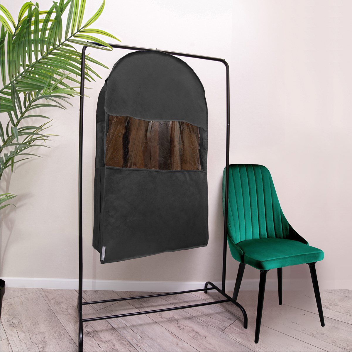 Чехол для шуб LUX короткий 100х60х18 см, Кёнигсберг