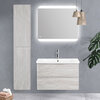 BelBagno ALBANO-1600-2A-SC-RVB-P ALBANO Шкаф подвесной с двумя распашными дверцами с доводчиками, с двумя полками, унив., Rovere Vintage Bianco, 320x320x1600, ALBANO-1600-2A-SC-RVB-P