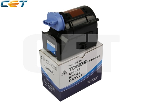 Тонер-картридж C-EXV21 для CANON iRC2880/C3380 (CET) Cyan, 260г, 14000 стр., CET6569