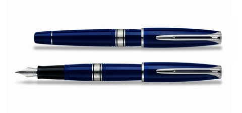 Ручка перьевая Waterman Charleston Navy Blue CT, F (S0701090)
