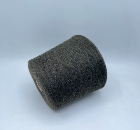 Бобинная пряжа (пр.Италия),1500м/100гр, шерсть+остальные волокна, цвет-Дремучий лес, арт.31489