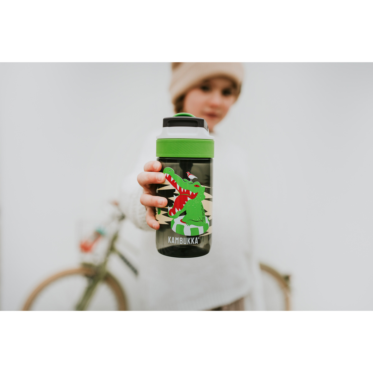 Бутылка для воды Kambukka Lagoon Kids (400 мл), Крокодил, арт. 11-04040 - фото 9