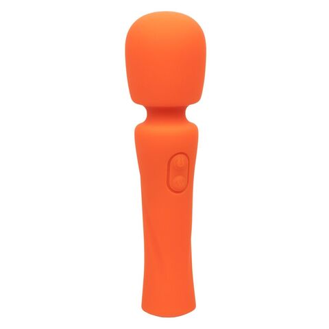 Оранжевый вибромассажер Stella Liquid Silicone Mini Massager - 14,5 см. - California Exotic Novelties Stella SE-4368-03-3