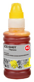 Чернила Cactus CS-GI40Y GI-40 желтый 70мл для Canon Pixma G5040, G6040, GM2040