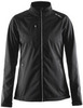 Элитный лыжный костюм Craft Bormio Softshell Sharp XC Black женский