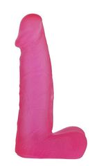 Розовый фаллоимитатор средних размеров XSKIN 6 PVC DONG - 15 см. - 