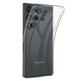 Силиконовый чехол TPU Clear case для Samsung Galaxy S23 Ultra (Прозрачный)