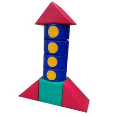Детский игровой конструктор "Ракета" 8 эл.