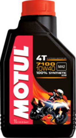 10W-40 Моторное синтетическое масло Motul 7100 4T 1L 101622/104091/112121