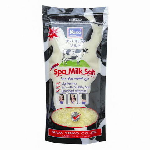 Солевой спа-скраб для тела с Молоком  Yoko Milk Spa Salt, 300 гр.