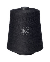 Нитки армированные 150ЛХ, большой конус, 6500 м, чёрный