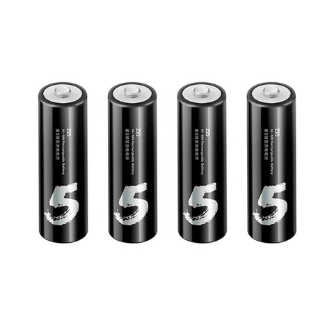 Аккумуляторные батарейки Xiaomi ZMI AA512 ZI5 AA (4шт в упак.)