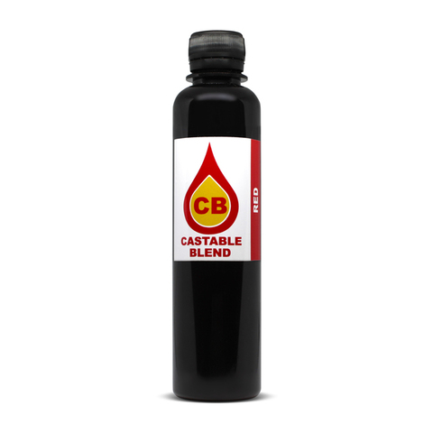 Фотополимер FunToDo Castable Blend литьевой, красный (250 гр)