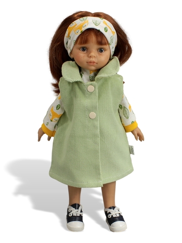 Костюм с жилетом и туникой - На кукле. Одежда для кукол, пупсов и мягких игрушек.