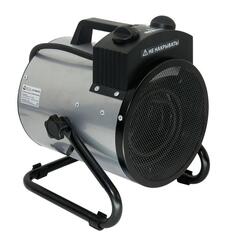 Нагреватель воздуха электрический с ТЭН QUATTRO ELEMENTI QE-9000 ETN (4,5/9,0 кВт, 380В-3ф, 880 м3/час) — цилиндр