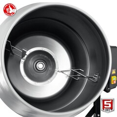 ЗУБР 220 л, 1000 Вт, бетоносмеситель с чугунным венцом (БМЧ-220)