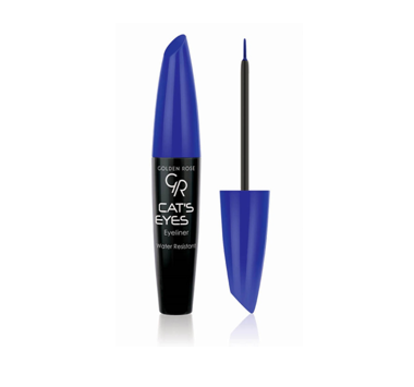 Golden Rose Подводка Cat's Eyes Liner MATTE BLUE голубая