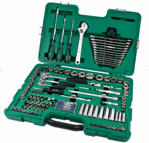 09014 Унив. набор торц. головок SATA 124 предмета