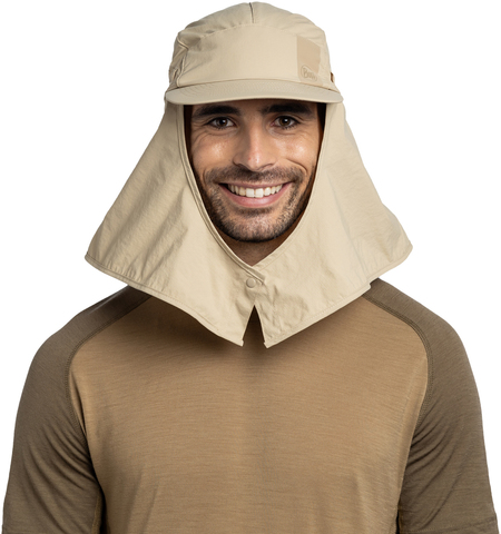 Картинка кепка Buff Desert Cap Birch Grey - 7