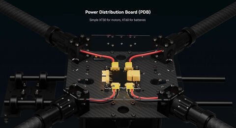 Набор для сборки квадрокоптера Holybro X650 (рама, ВМГ, Pixhawk 6X, GPS M10, телеметрия 433)