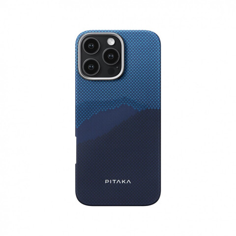 Чехол Pitaka Tactile Woven (Lumintex Edition) для iPhone 16 Pro, Горизонт | Over The Horizon