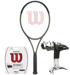 Ракетка теннисная Wilson Blade 104 V8.0 + струны + натяжка