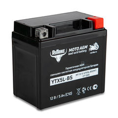 Аккумулятор Rutrike 12V/5Ah (YTX5L-BS)