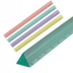 Xətkeş \ линейка TRIANGULAR 15cm RULERS NEW LOOK