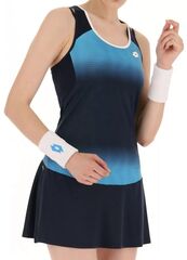 Теннисное платье Lotto Top W IV Dress 2 - blue atoll/navy blue