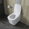 BelBagno BB5171CH-TOR/SC DUE-TOR Унитаз подвесной, безободковый, с системой смыва "Торнадо", с сиденьем soft close, BB5171CH-TOR/SC