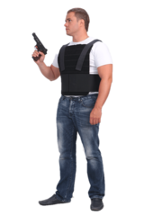 Бронежилет под одежду Комфорт 2У-2У Пикало, Бр2 класс защиты