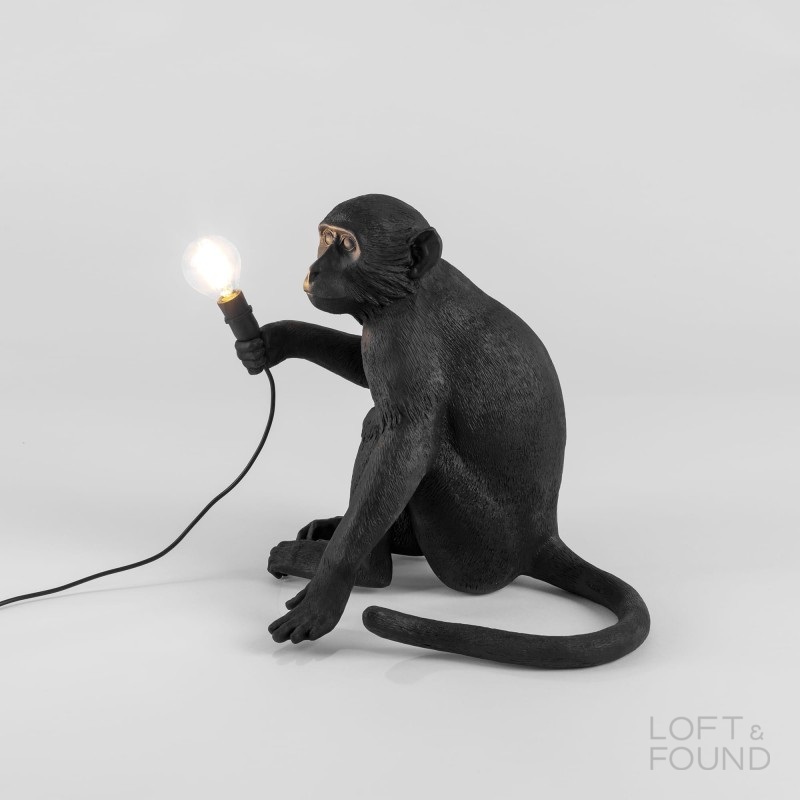 Настольная лампа Seletti style The Monkey Sitting