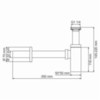WasserKRAFT A096 Сифон для раковины
