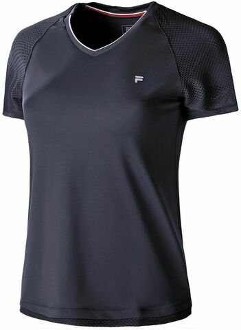 Женская теннисная футболка Fila T-Shirt Johanna W - peacoat blue