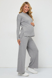 Костюм для беременных 16088 серый меланж