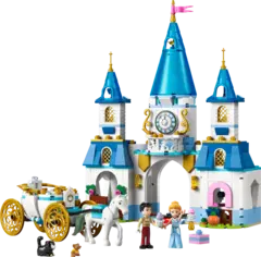 Конструктор LEGO Disney 43275 Замок Золушки и конная карета