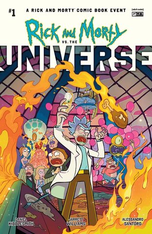 Rick And Morty vs The Universe #1 (Cover A) (ПРЕДЗАКАЗ!)