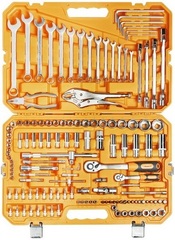 Набор инструмента 137пр в пластик кейсе"AIRLINE" (AT-137-10)