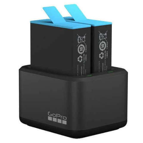 Зарядное устройство для двух аккумуляторов GoPro HERO9/10/11 Black Dual Battery Charger + Battery
