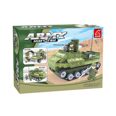 Игровой конструктор Ausini 22408 АРМИЯ (199 деталей в наборе)