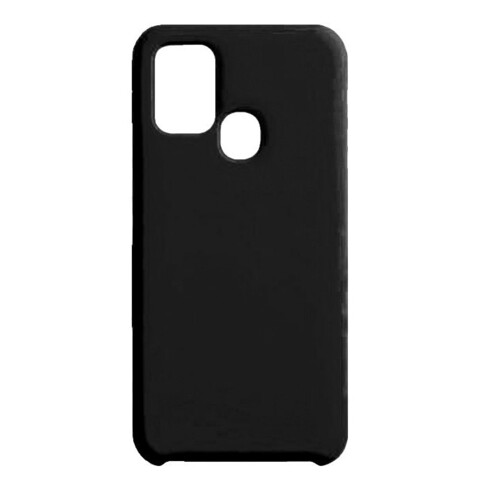 Силиконовый чехол Silicone Cover для Samsung Galaxy M31 (Черный)