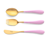 Детский набор ALICE PINK GOLD3 пр, артикул ALI.3.PKGB, производитель - Cutipol, фото 2