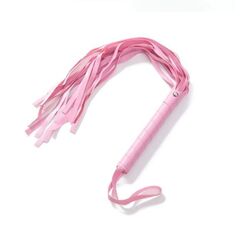 Розовая плеть с петлей - 55 см. - 