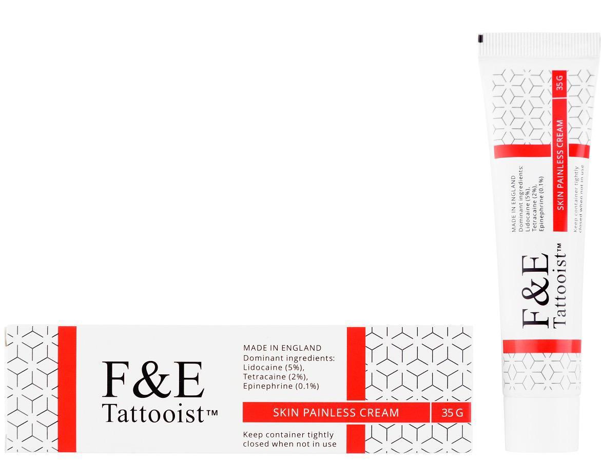 F&E Tattooist Red Edition Крем-анестетик (усиленная формула), 35гр