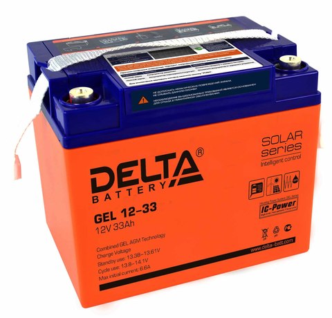 Аккумуляторная батарея DELTA GEL 12-33