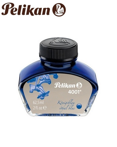 Флакон с чернилами Pelikan Ink 4001 76, Royal Blue, 62,5 ml (329136)