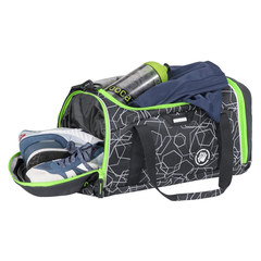 Сумка спортивная Coocazoo SporterPorter Laser Reflect Solar зеленая, 20 литров